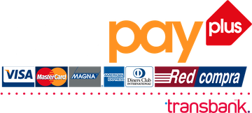 Webpay Plus, con Visa, Mastercard, Magna, American Express, Diners Club y Redcompra, Transbank